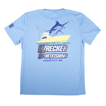 Wrecker Short Sleeve Performance Sun Shirt