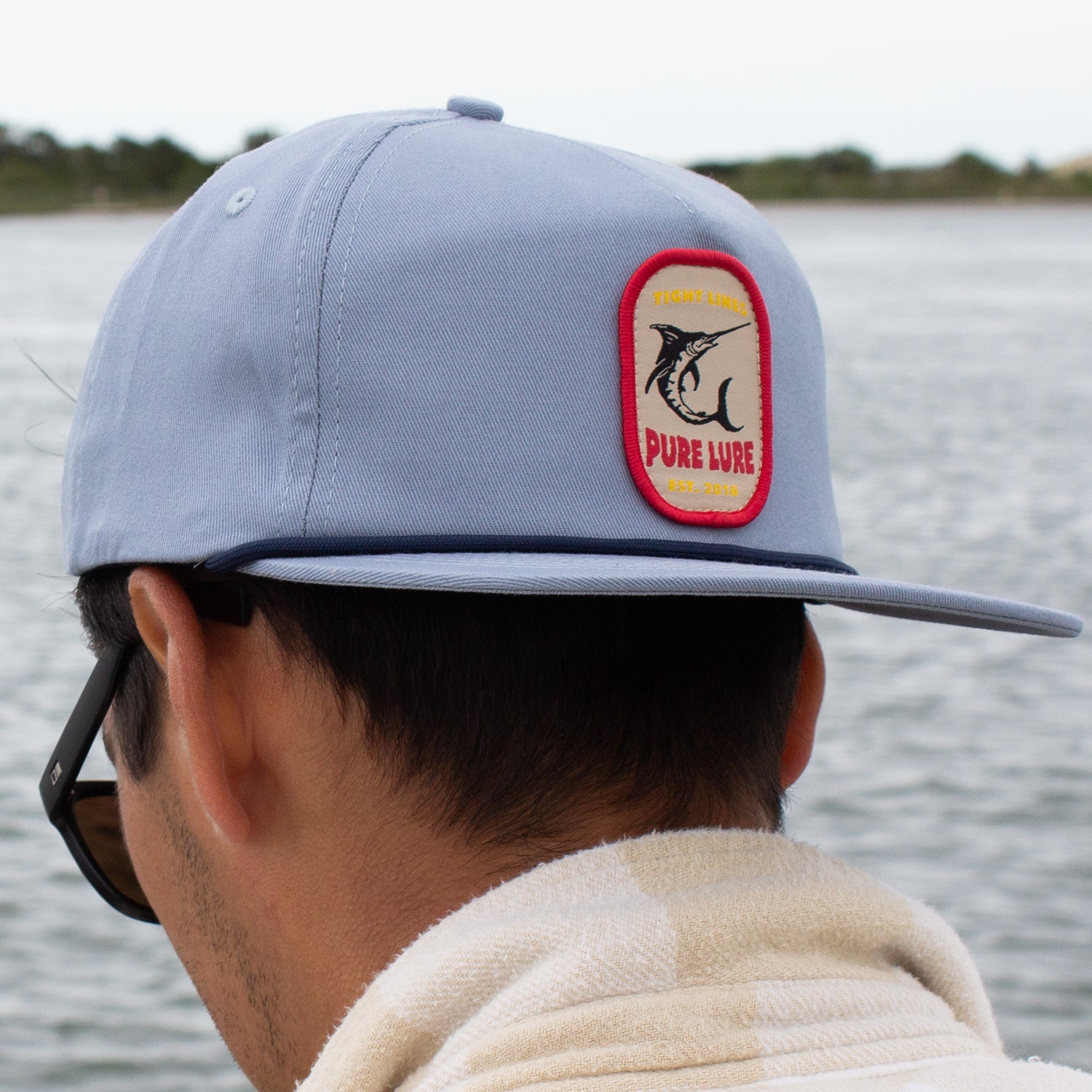 Tight Lines Hat Sky