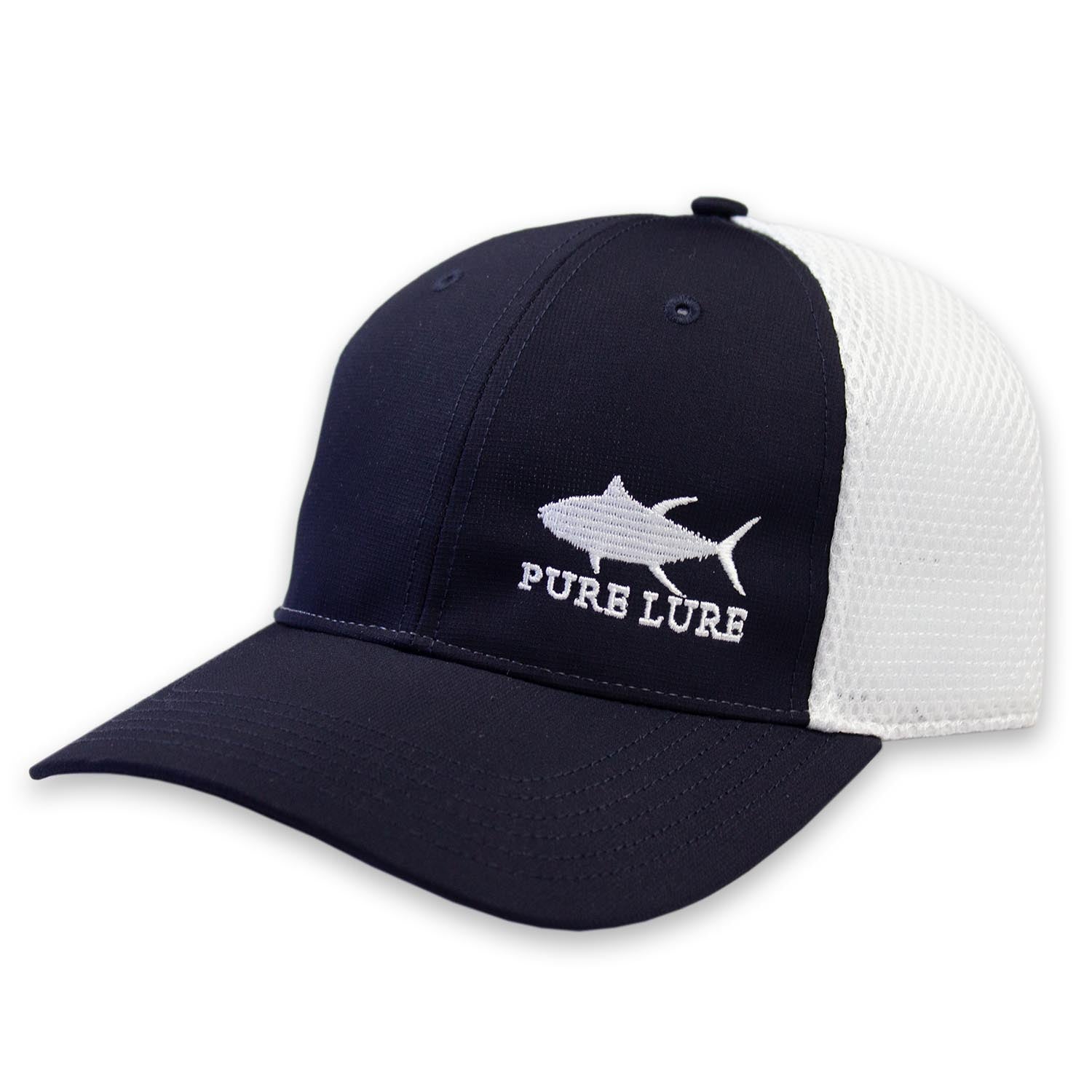 Boss Hogg, Mesh Back Hat with Tuna Graphic Navy / One Size Fits Most