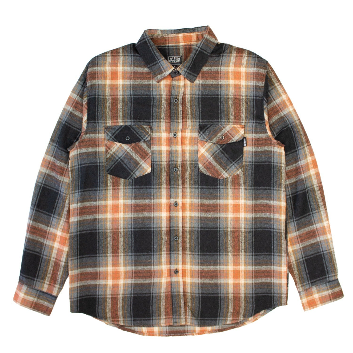 Gurgo Flannel, A Mid-Weight Flannel for Breezy Mornings and Cool Nights Dusk / S