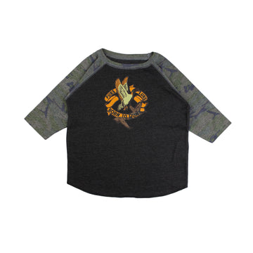 Born to Hunt Toddler Raglan Tee