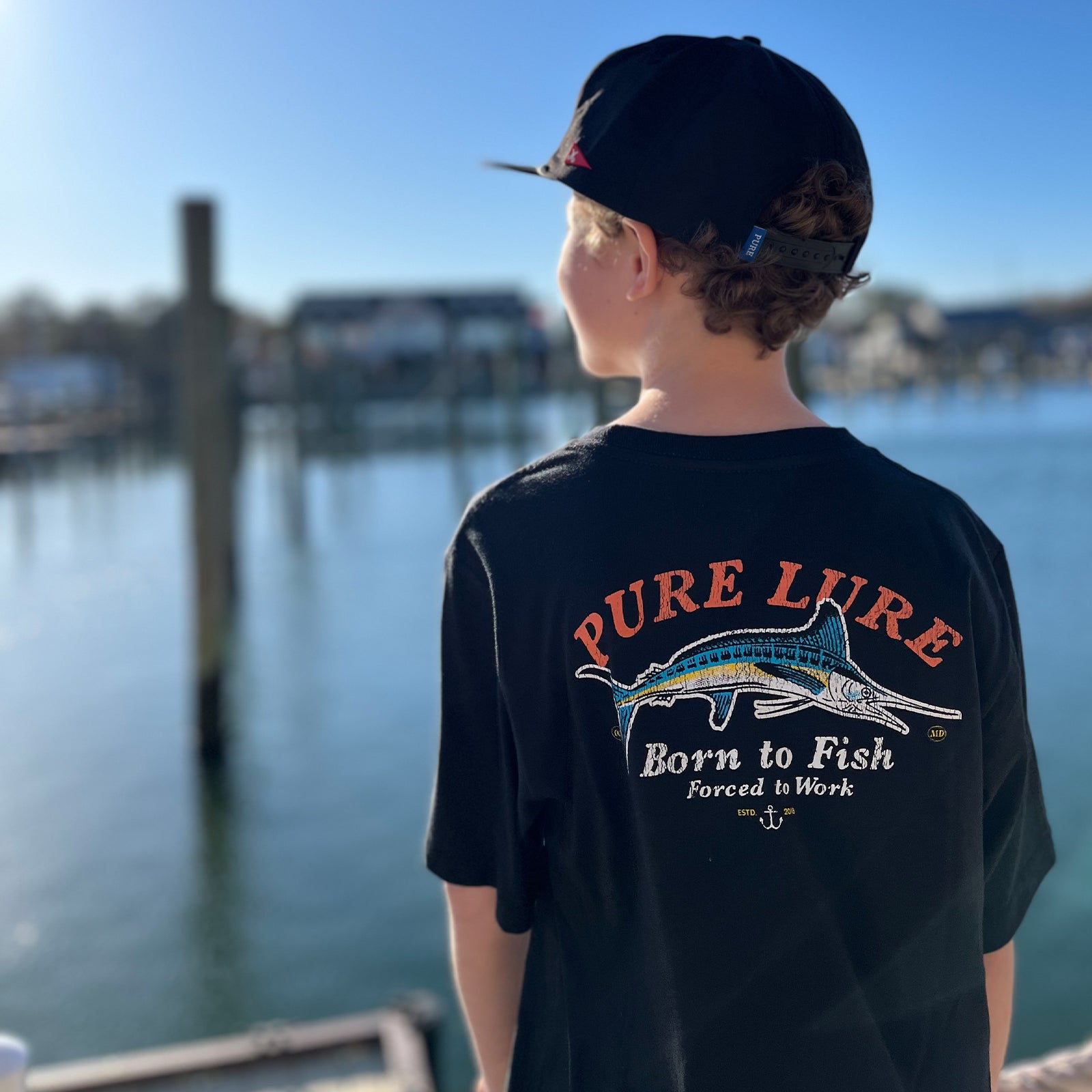 Born to Fish Youth T-Shirt