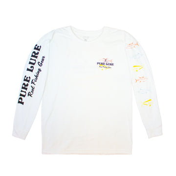 Lined Up Long Sleeve T-Shirt