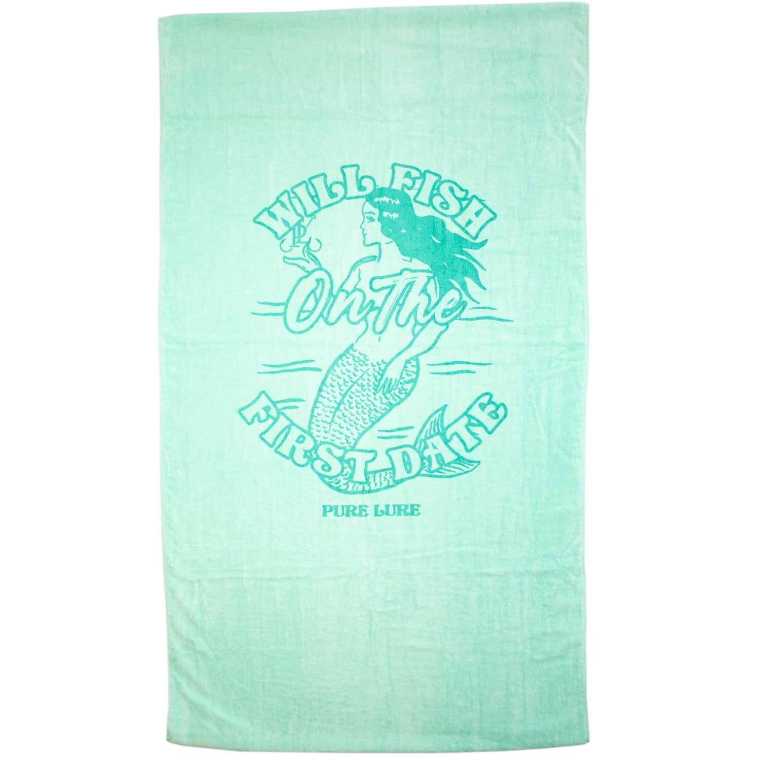 First Date Beach Towel